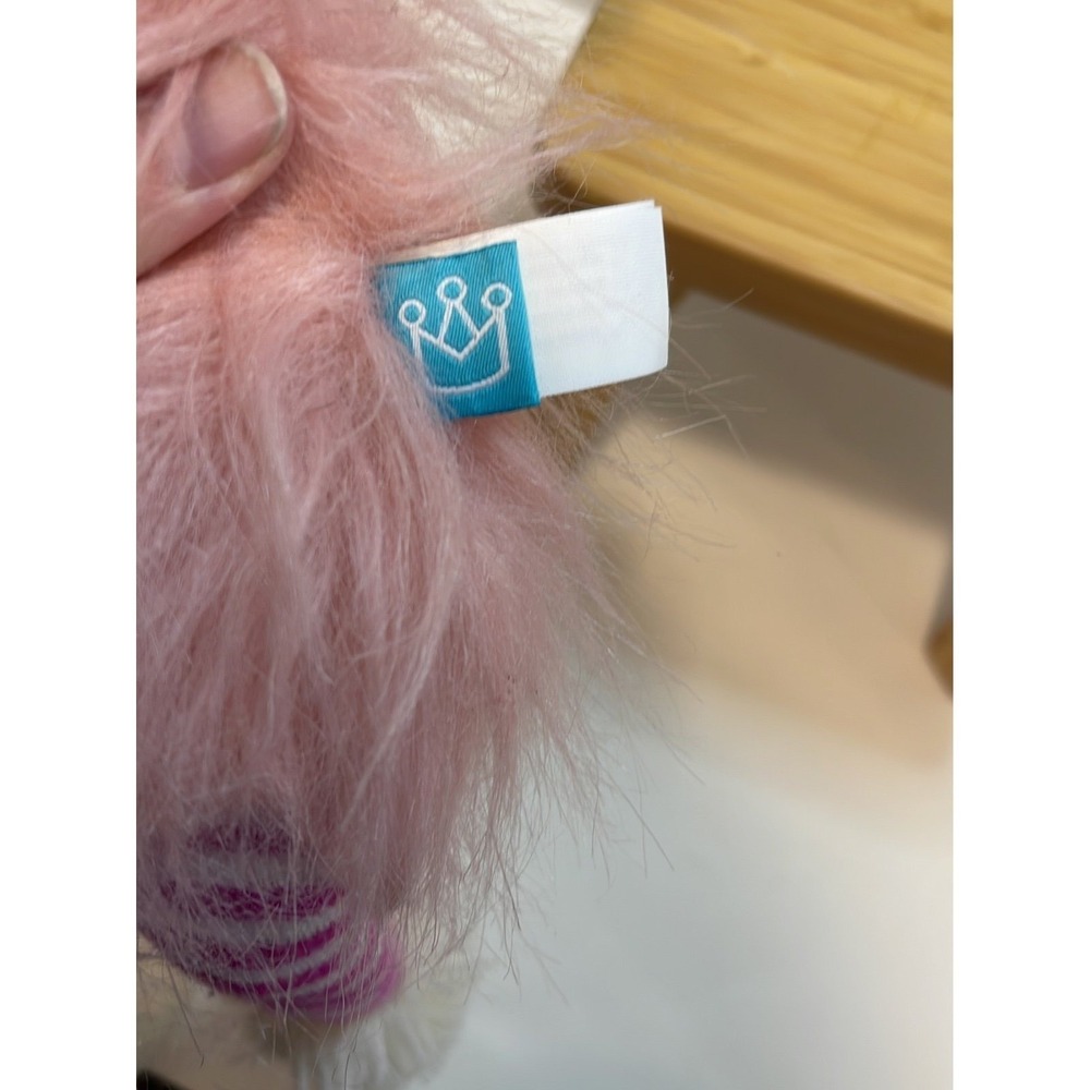 Manhattan Toy Company pink reindeer fur plush - Picture 6 of 7